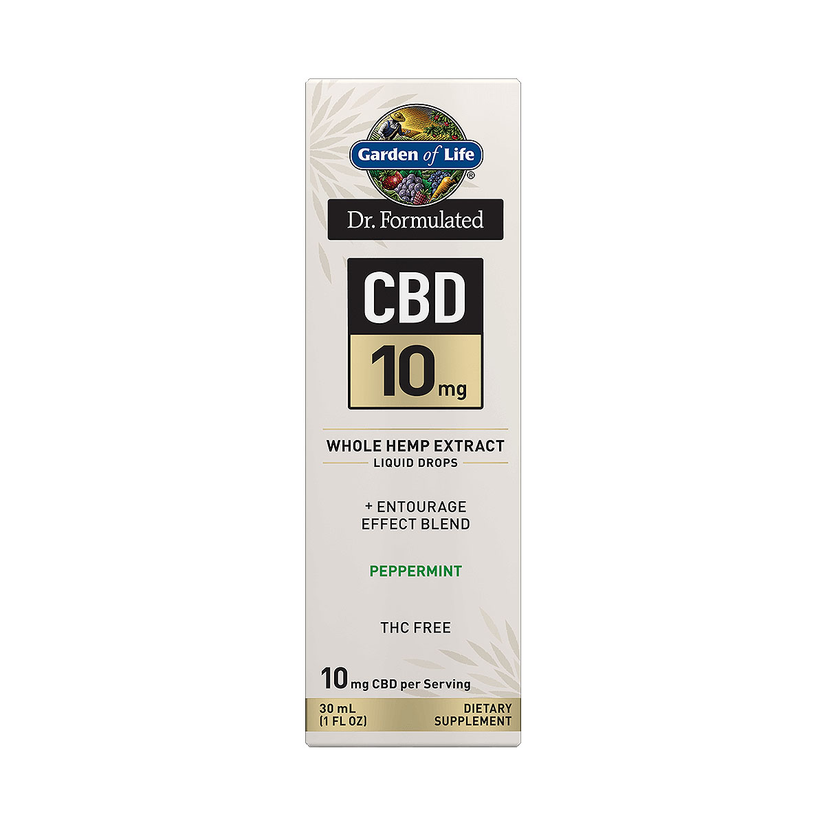 Garden Of Life - Dr. Formulated Whole Hemp CBD Drops