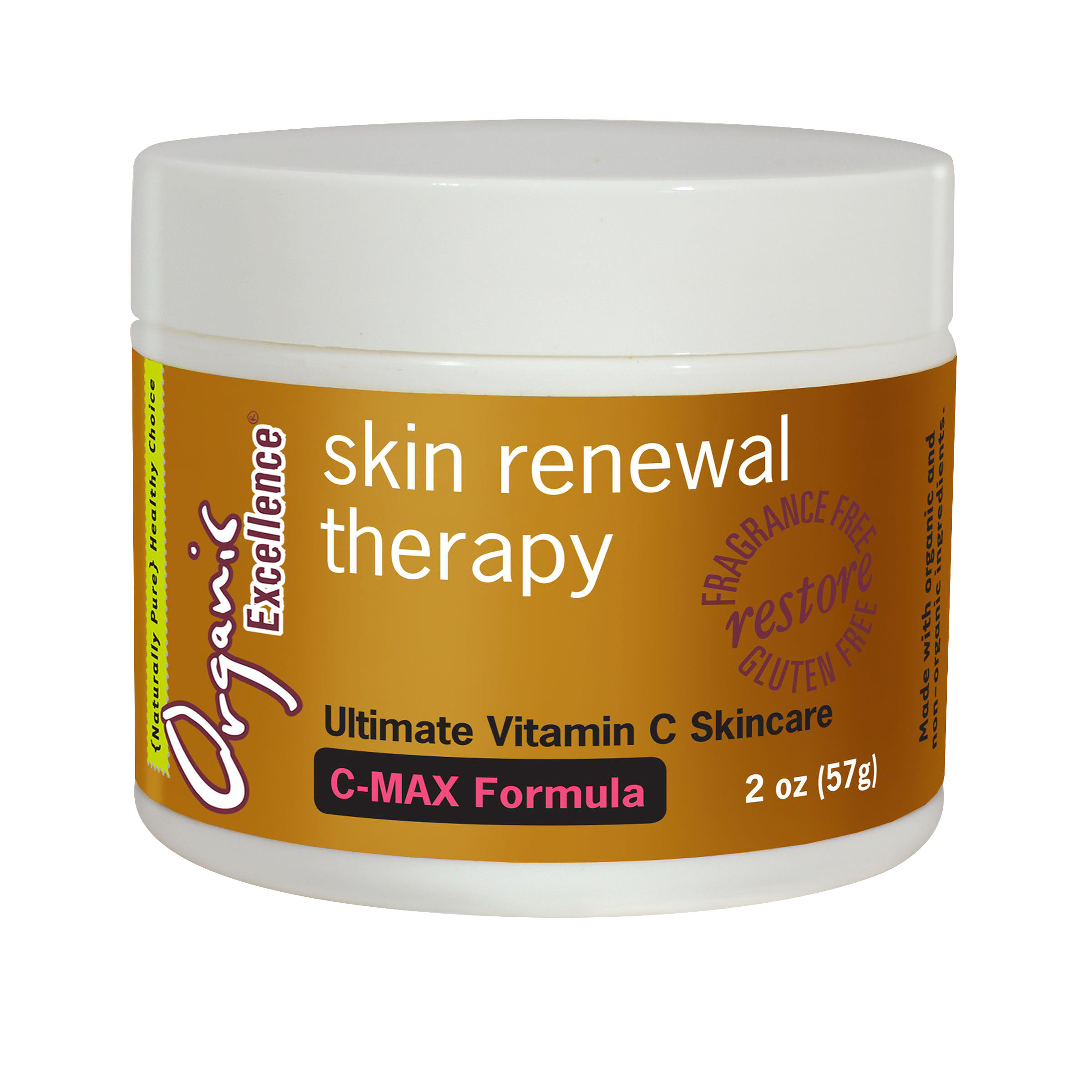 Organic Excellence Skin Renewal Therapy Face Cream (c-max Formula)